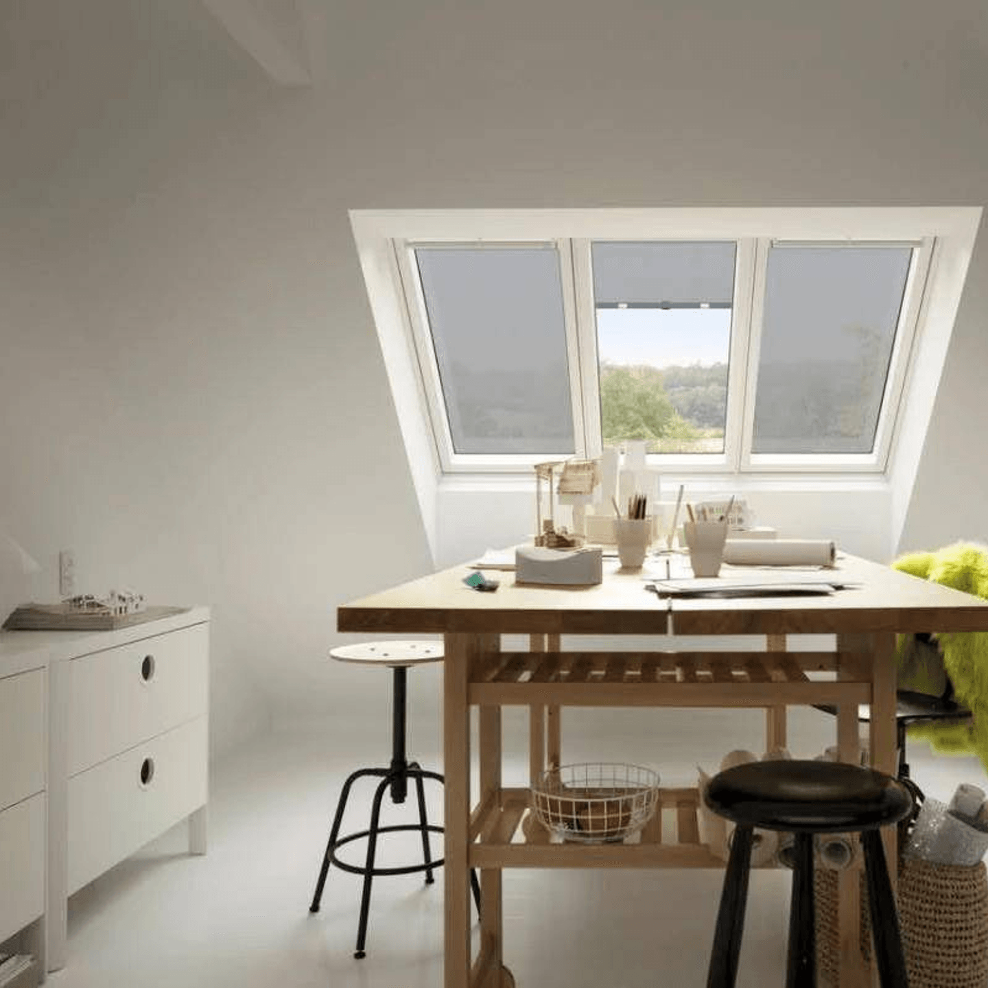 Střešní rolety v dětském pokoji