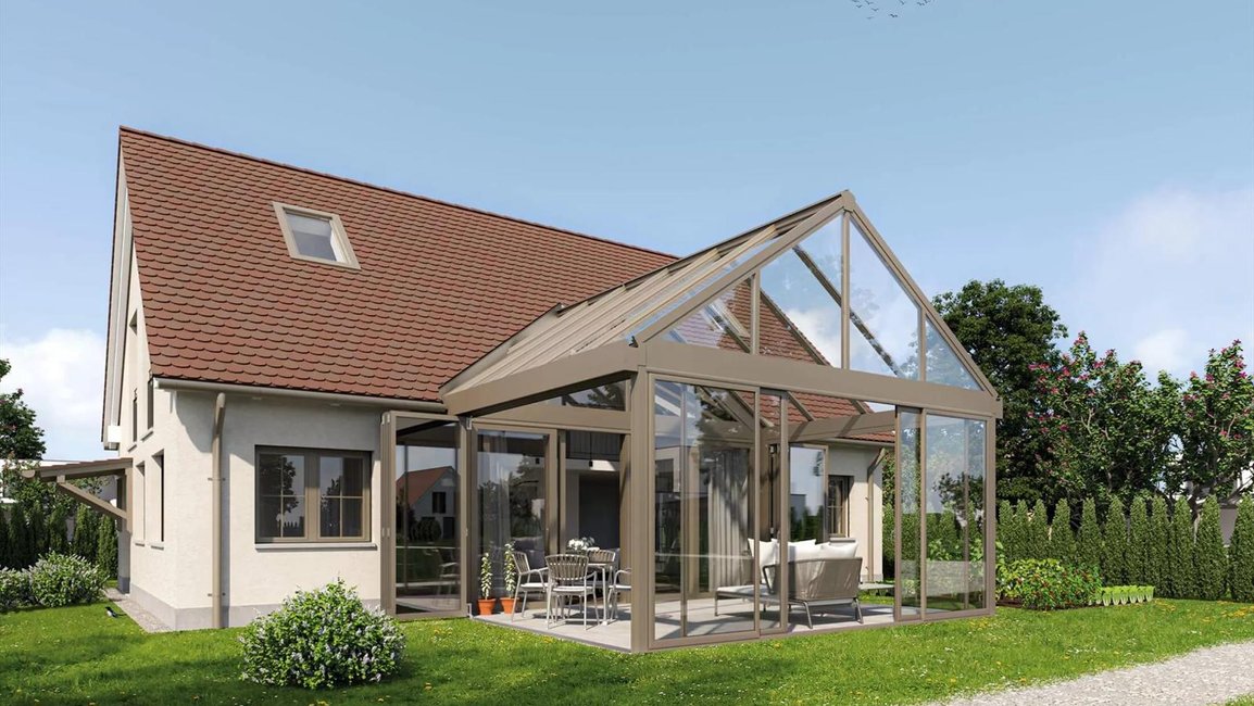 Moderní hliníkové konstrukce a chytré stínění udělají z vaší zahrady nejoblíbenější místo v domě – ať je venku -10 °C nebo tropických 30 °C.